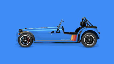 Caterham Seven 310 Encore - blue, side